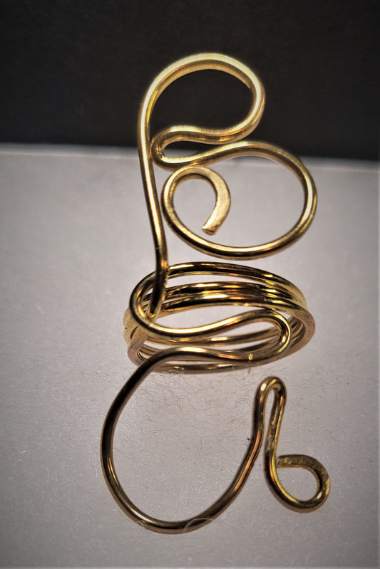 Bride of Christ "Contemporary Style" Ring with Hammered Finish