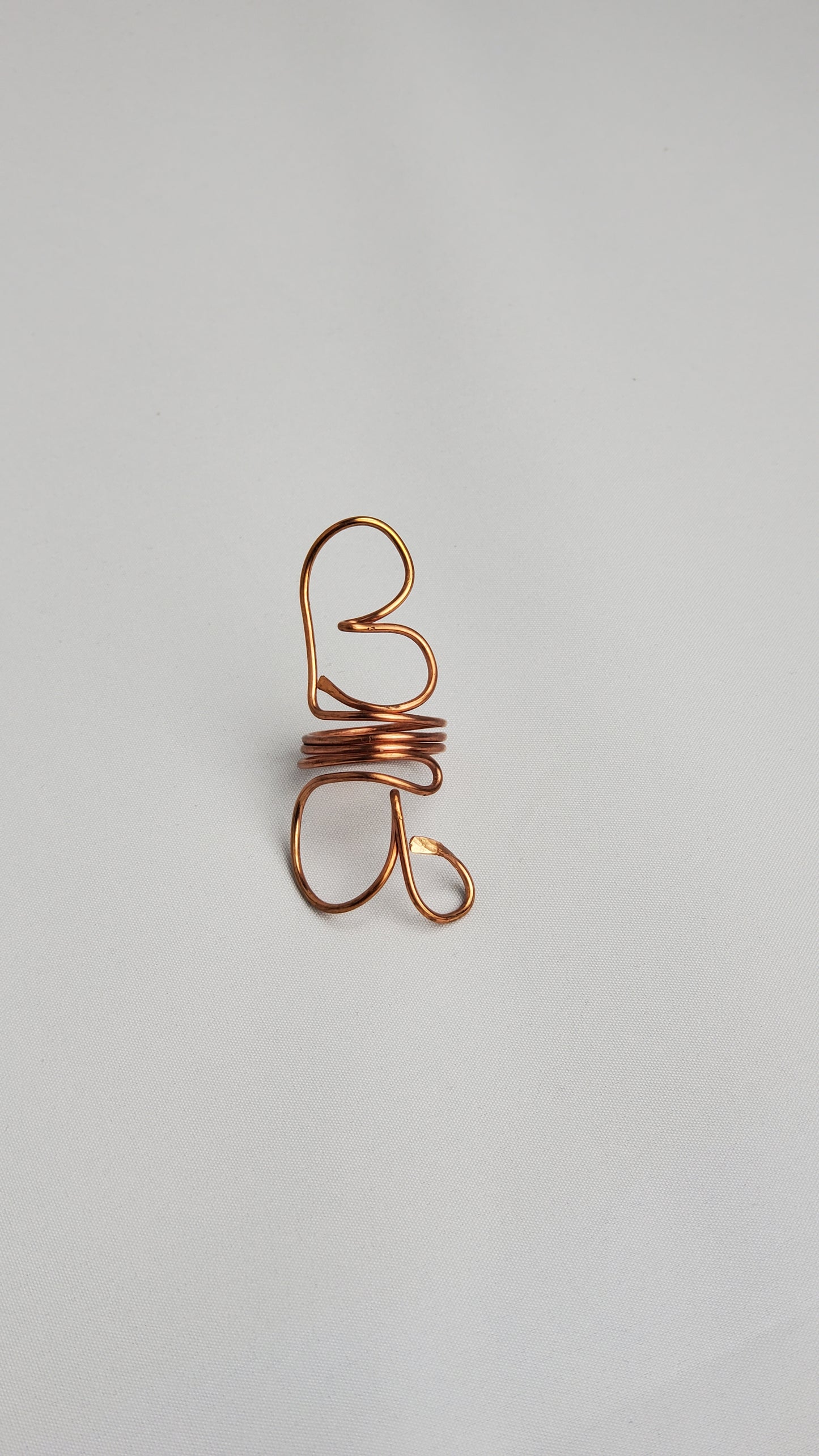 Bride of Christ  "Chic Style" Ring with Hammered Finish
