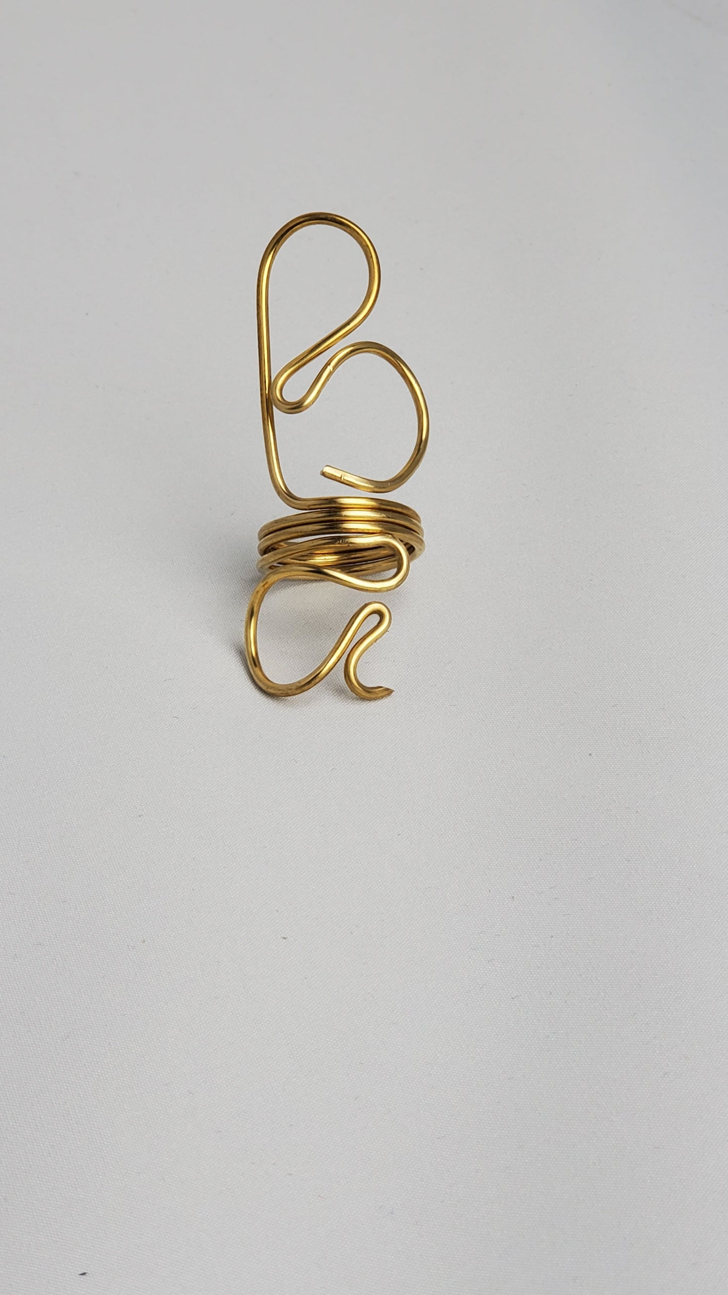 Bride of Christ  "Chic Style" Ring with Hammered Finish