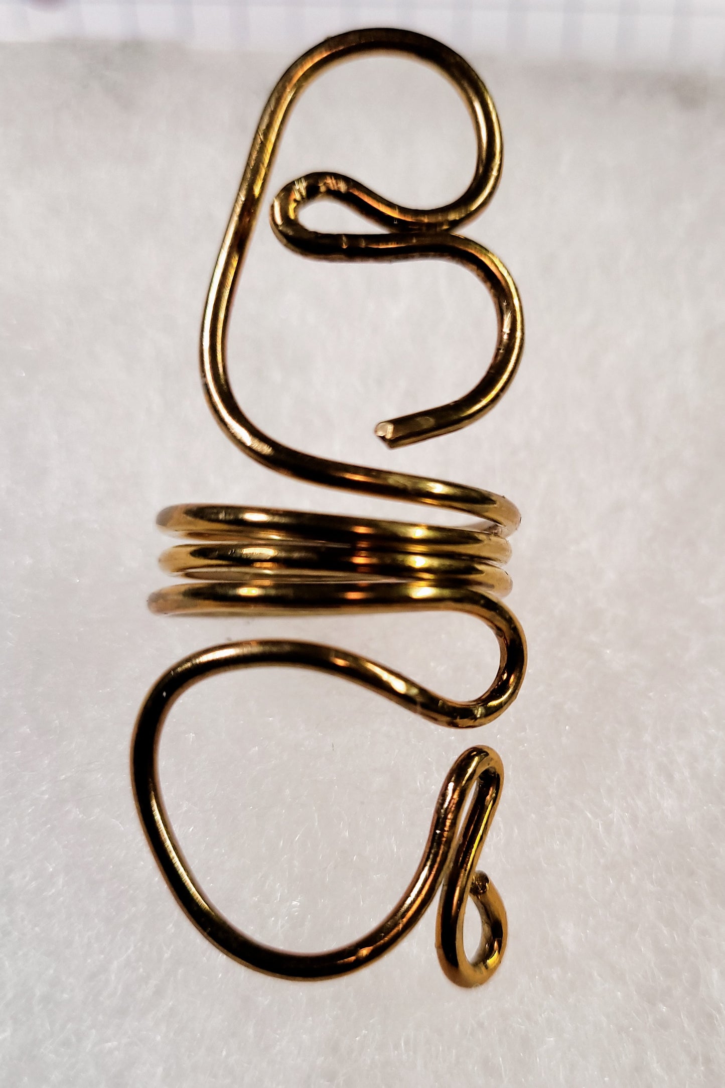 Bride of Christ  "Chic Style" Ring with Hammered Finish
